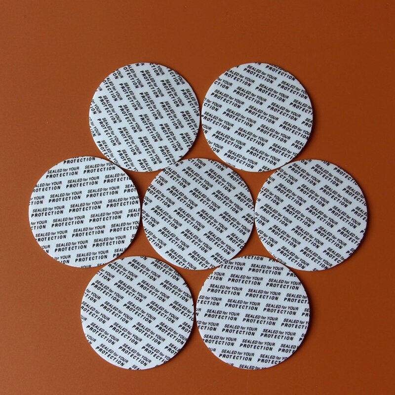 500Pcs 20mm-101mm Self-adhesive Foam Pressure Sensitive Seal Cap Lining Tamper Resistant Seals Liner For Cosmetic Jar Bottle Pot