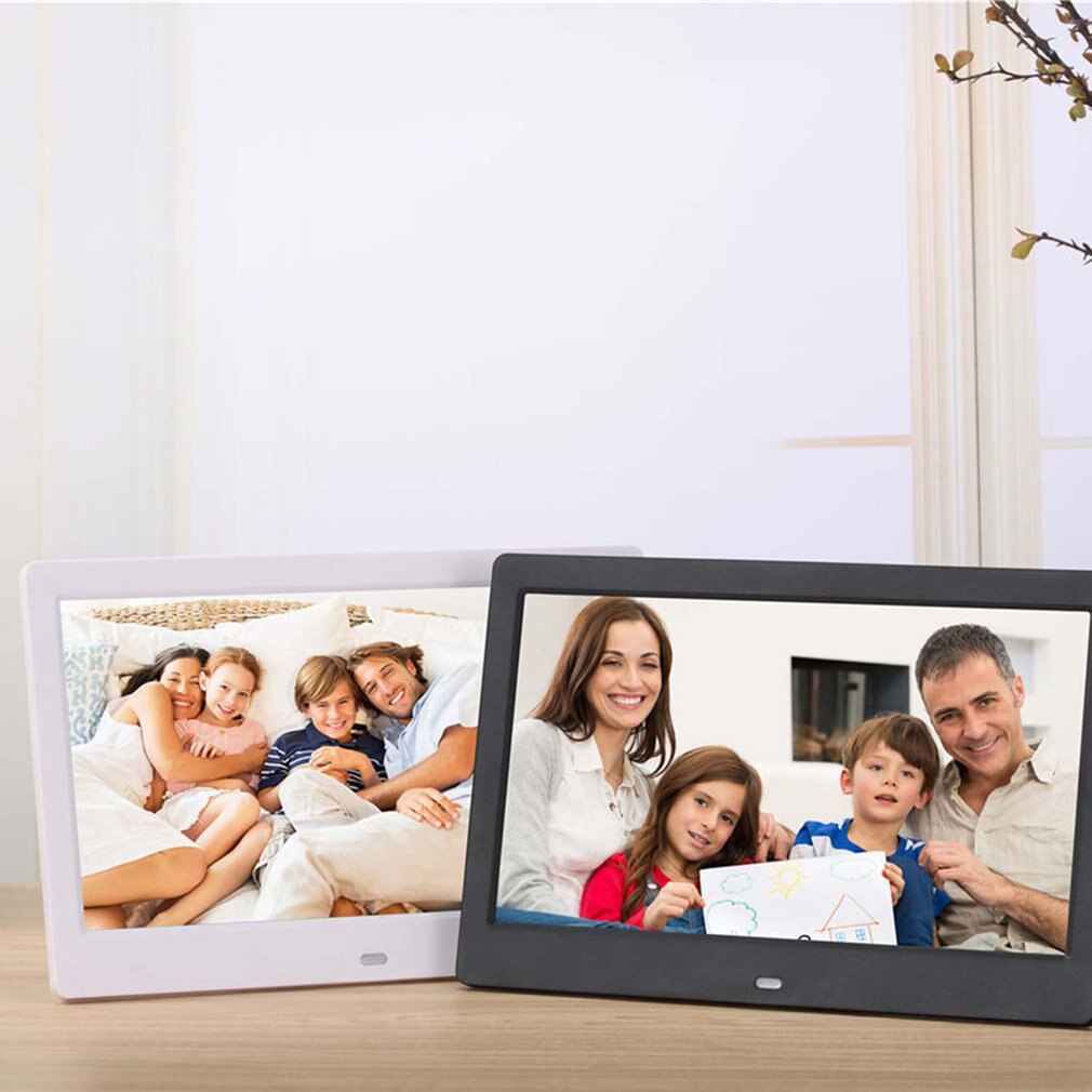 10,1 zoll Breite Größe Bildschirm LED Elektronische Fotoalbum LCD 10 Zoll Digitaler Foto Rahmen Werbung Spieler