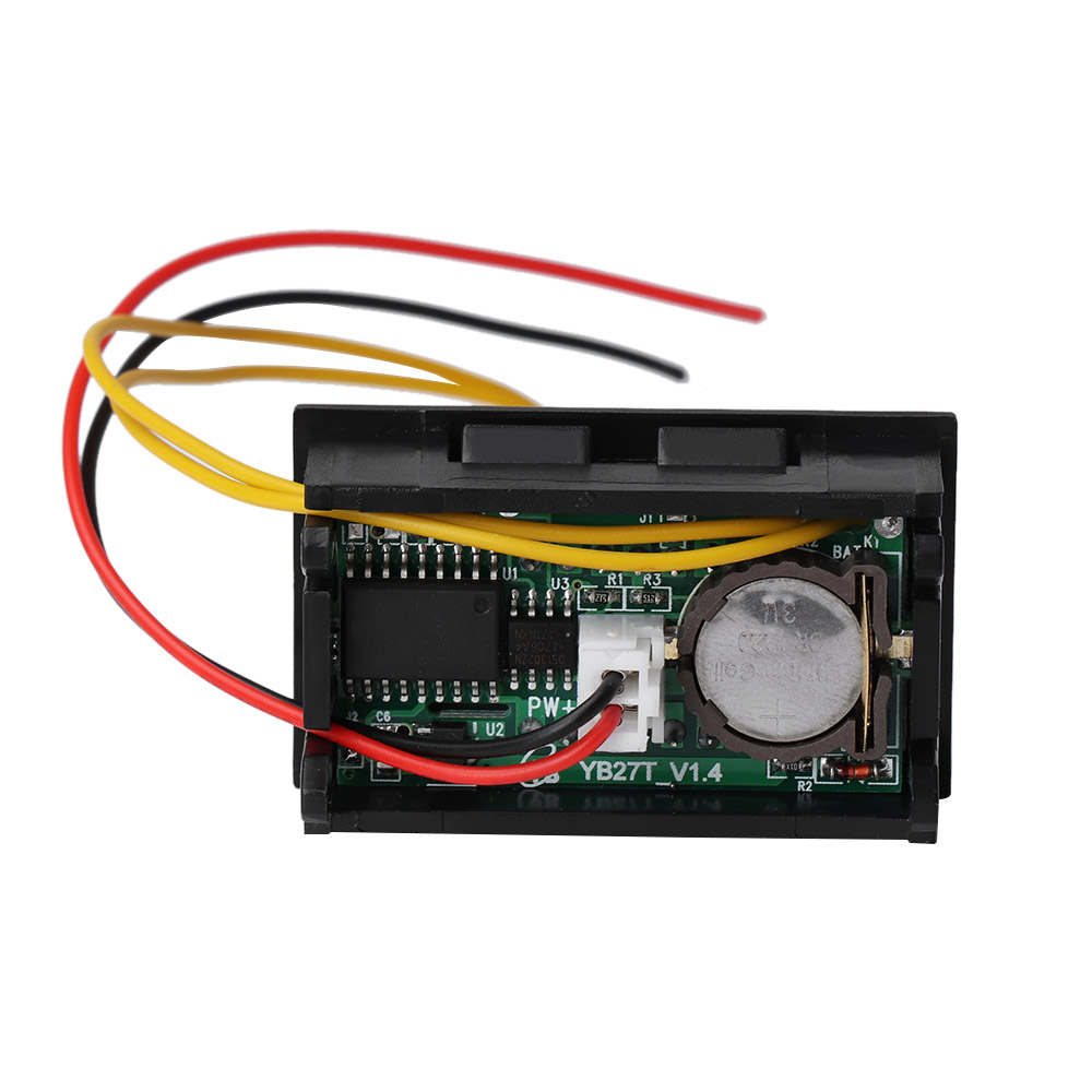 LED automobile voiture horloges électroniques montres écran LED de voiture horloge numérique moto tableau de bord horloge