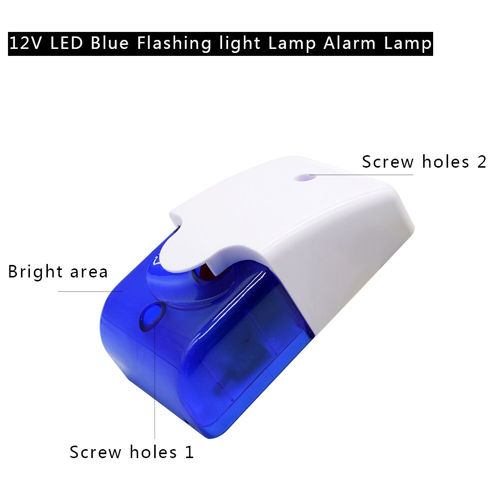 Dc 12V Of 24V Led Gate Knipperlicht Lamp Alarm Lamp Voor Swing Schuifpoort Opener/Barrière gate Signaal Strobe Knipperende Lamp