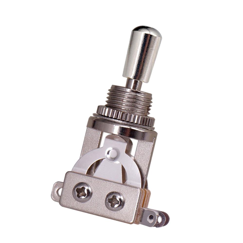 3 Way Electric Guitar Selector Guitar Part Pickup Portable Brass Switch Lightweight Toggle Music Elements for LP EPI