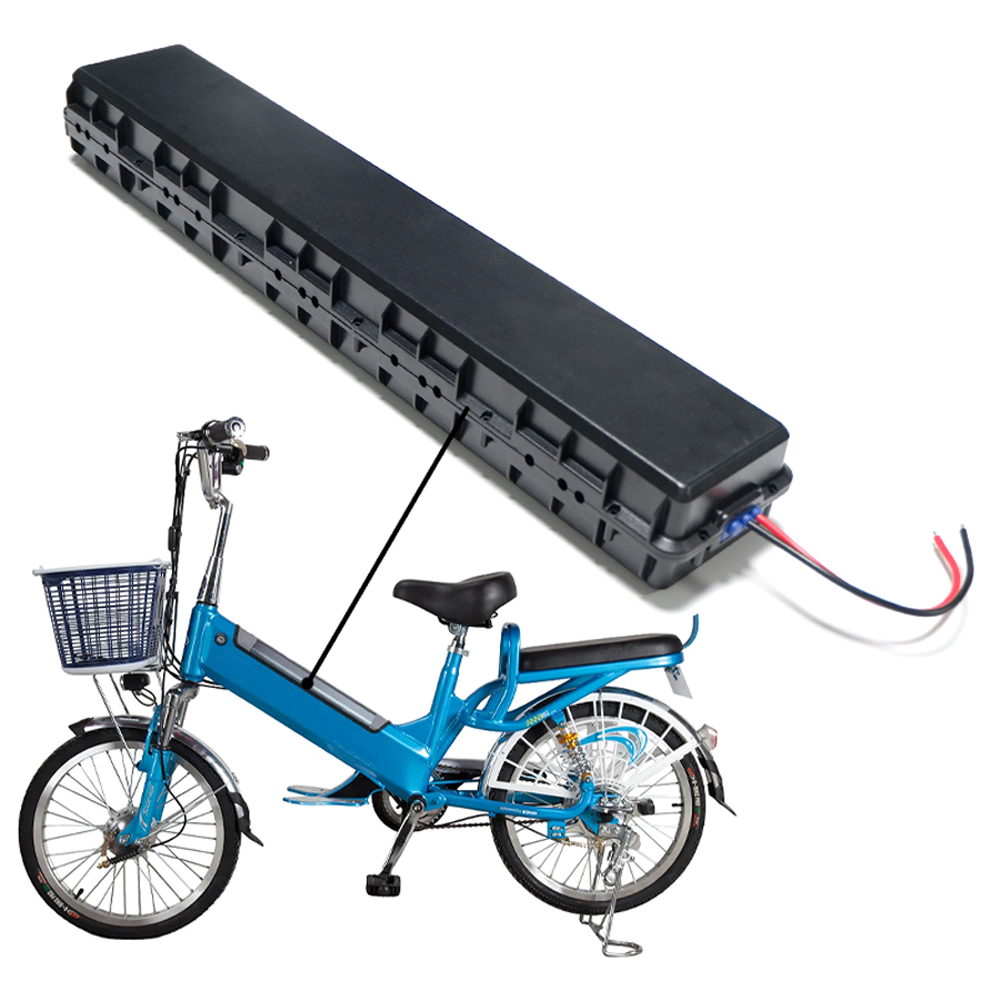 Caixa + suporte + níquel da bateria de íon-lítio 13S5P 48V 10Ah pode conter 65 células 18650