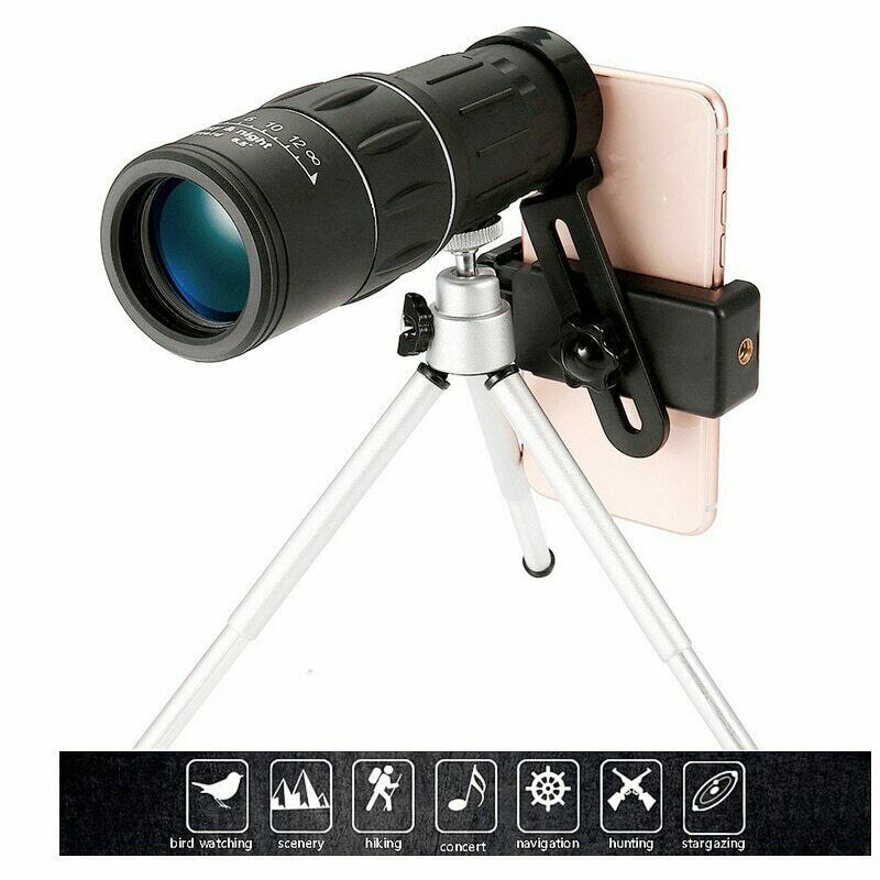 Monocular Telescope 16x52 HD Waterproof Anti-dust Shockproof Telescopes for Outdoor JHP-Best