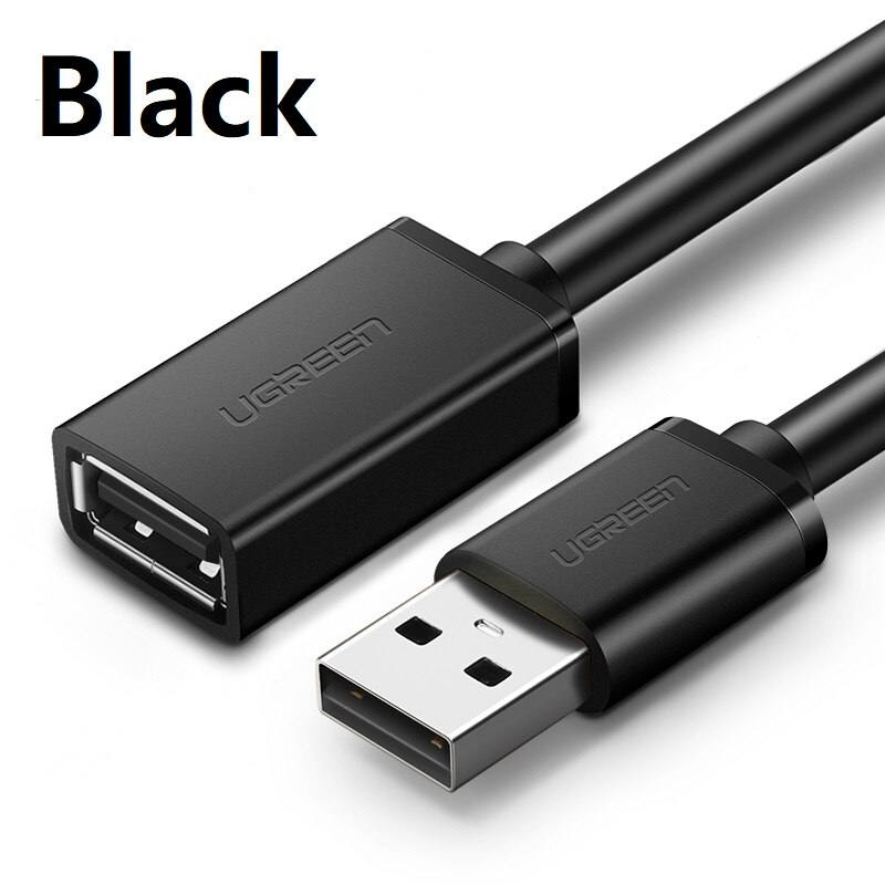 Ugreen usb förlängningssladd hane till hona laddare datakabel datoranslutning tangentbord u disk mus gränssnitt förlängning li: 3m
