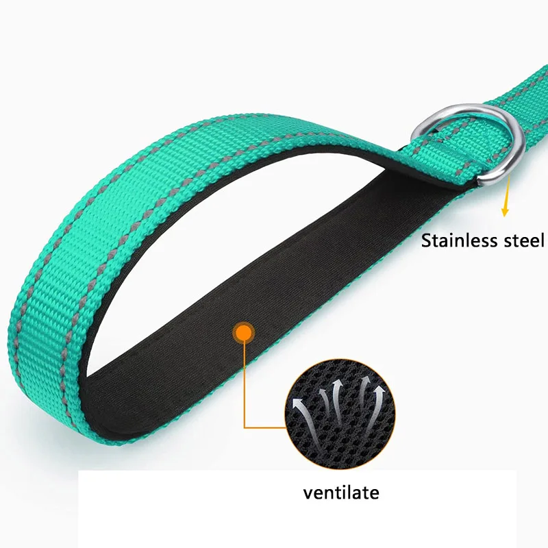 Cats Dogs Harness Collar Lead Strap Night Reflection Dog Pet Towing Rope 1.2/1.5/1.8m Guard Rope Pet Walking Training Leash Flea