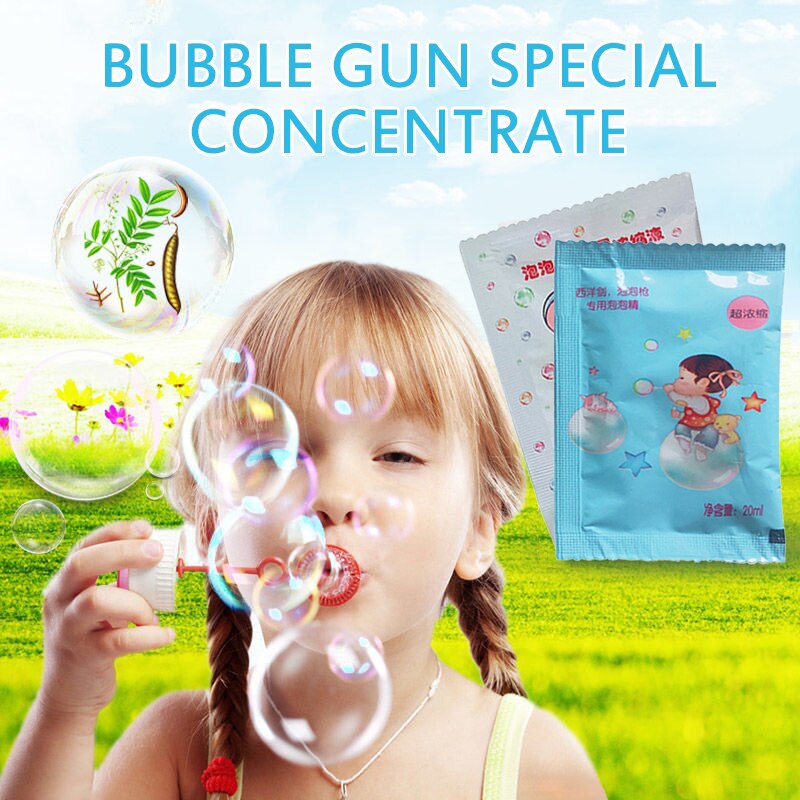 1/2pcs Bubble Concentrate Non-toxic Children's Favorite, Easy To Operate, Suitable For All Kinds Of Bubble Sticks