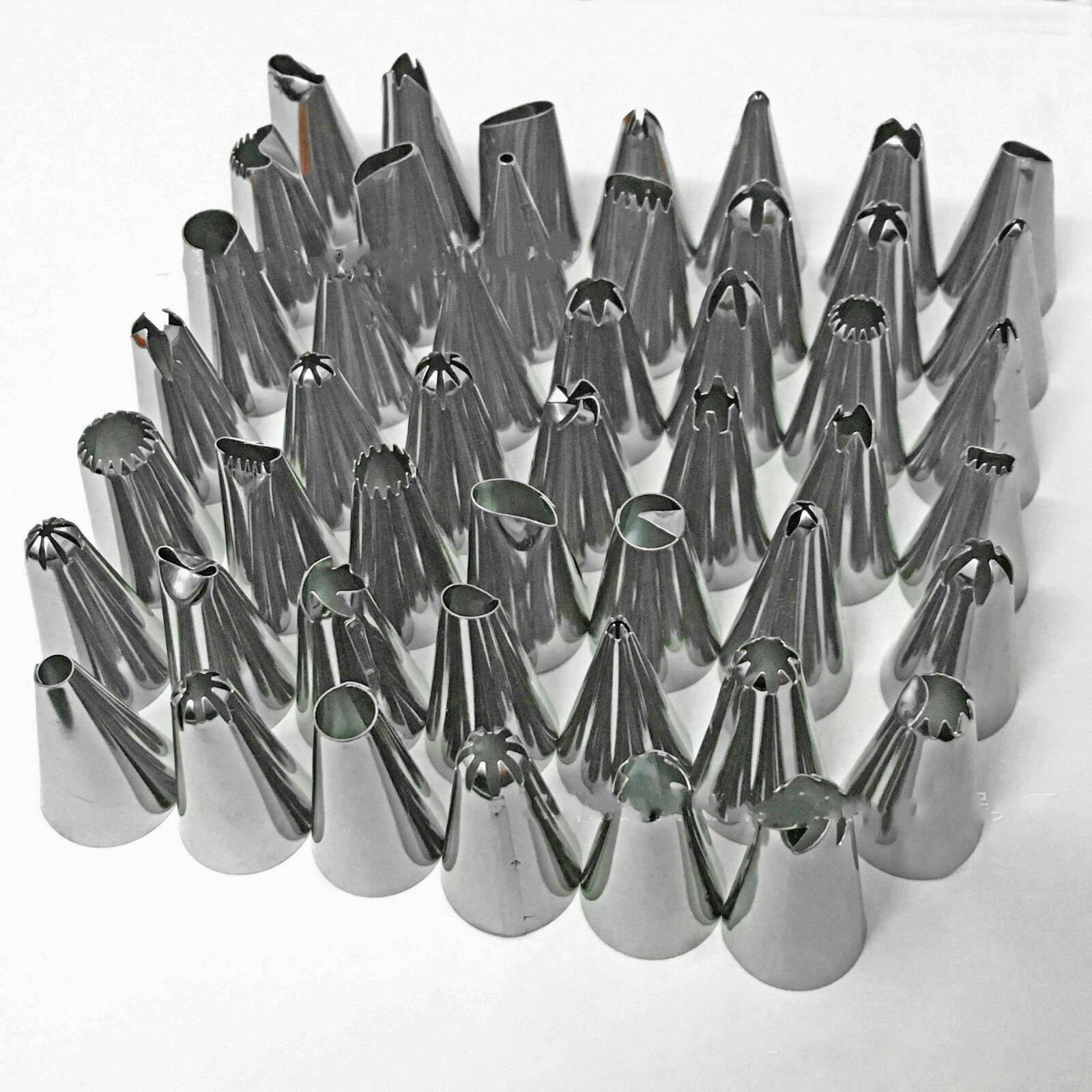 48 Stks/set Cake Decorating Goede Rvs Icing Piping Nozzles Pastry Tips Set Cake Bakken Tools Accessoires Ddj