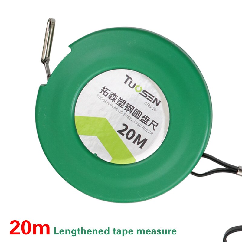 50m meetlint intrekbare 30m meten meter ruban professionele 20m meting houtbewerking gereedschap miary meting meetlint: 20m Tape measure