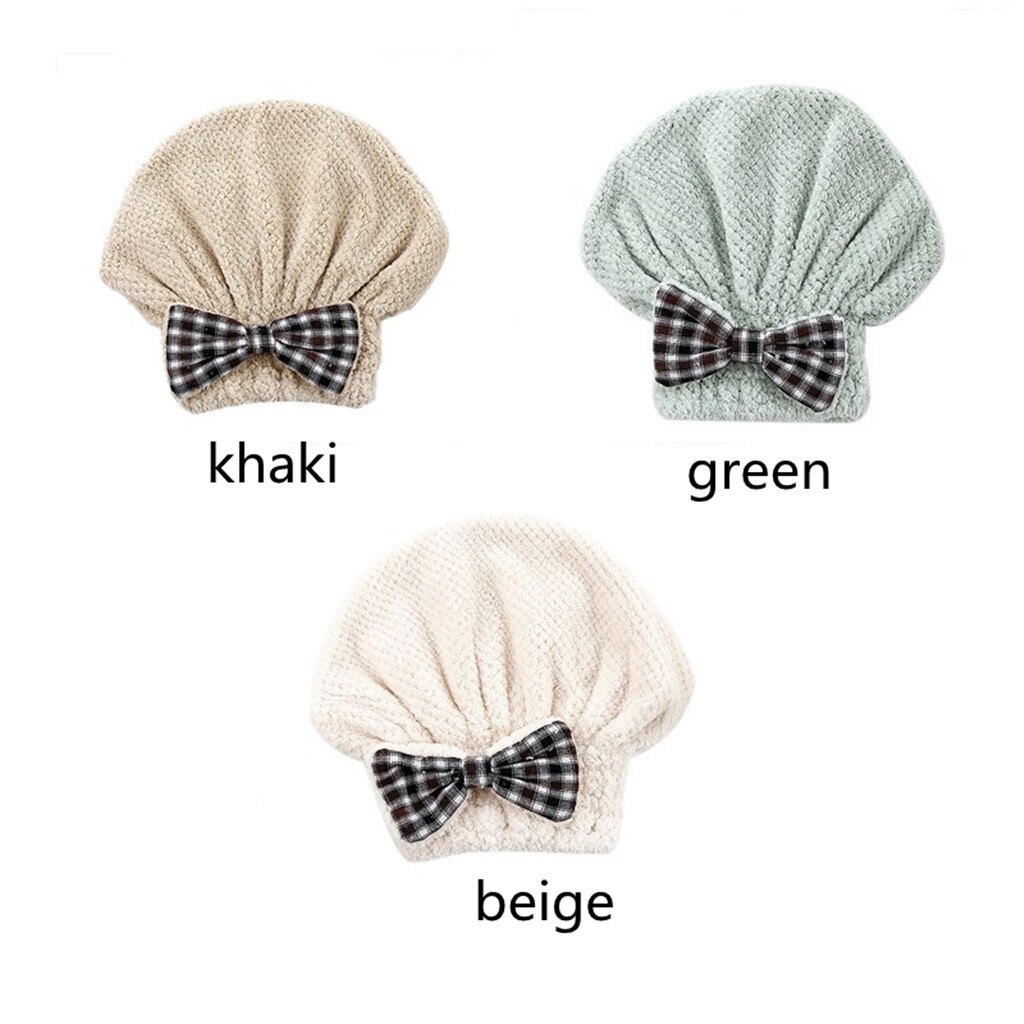 T # Cartoon Microfiber Haar Tulband Snel Droog Haar Hoed Gewikkeld Handdoek Badmuts Super Absorberende Zachte Douche Snel Droog haar Cap