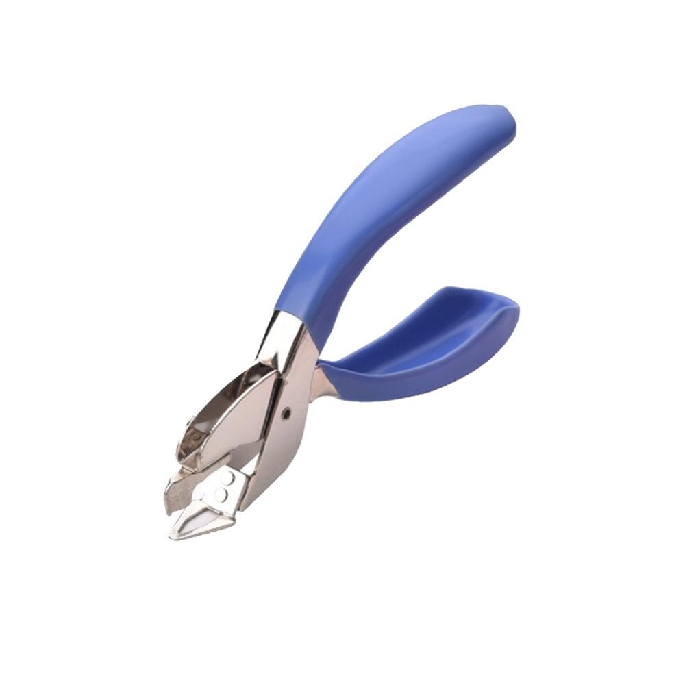 Extractor de grapa metálica , Extractor de uñas antigrapa, grapa de dibujo, material escolar para oficina
