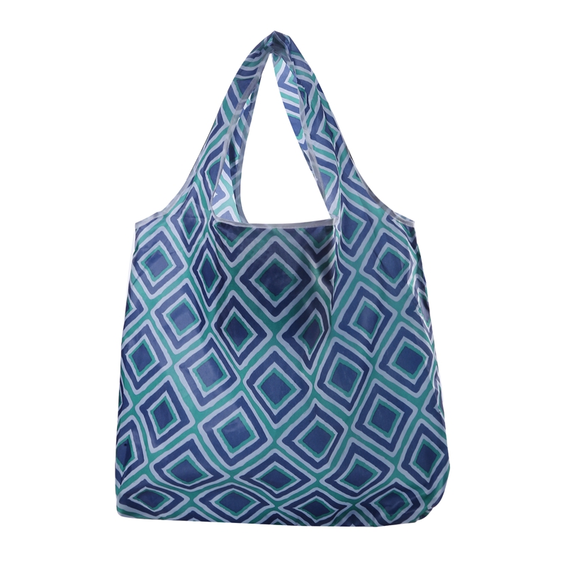 Sacs de courses portables à la , diverses impressions et grande capacité, en Nylon pratique, facile à plier, paquet essentiel de voyage: Marron