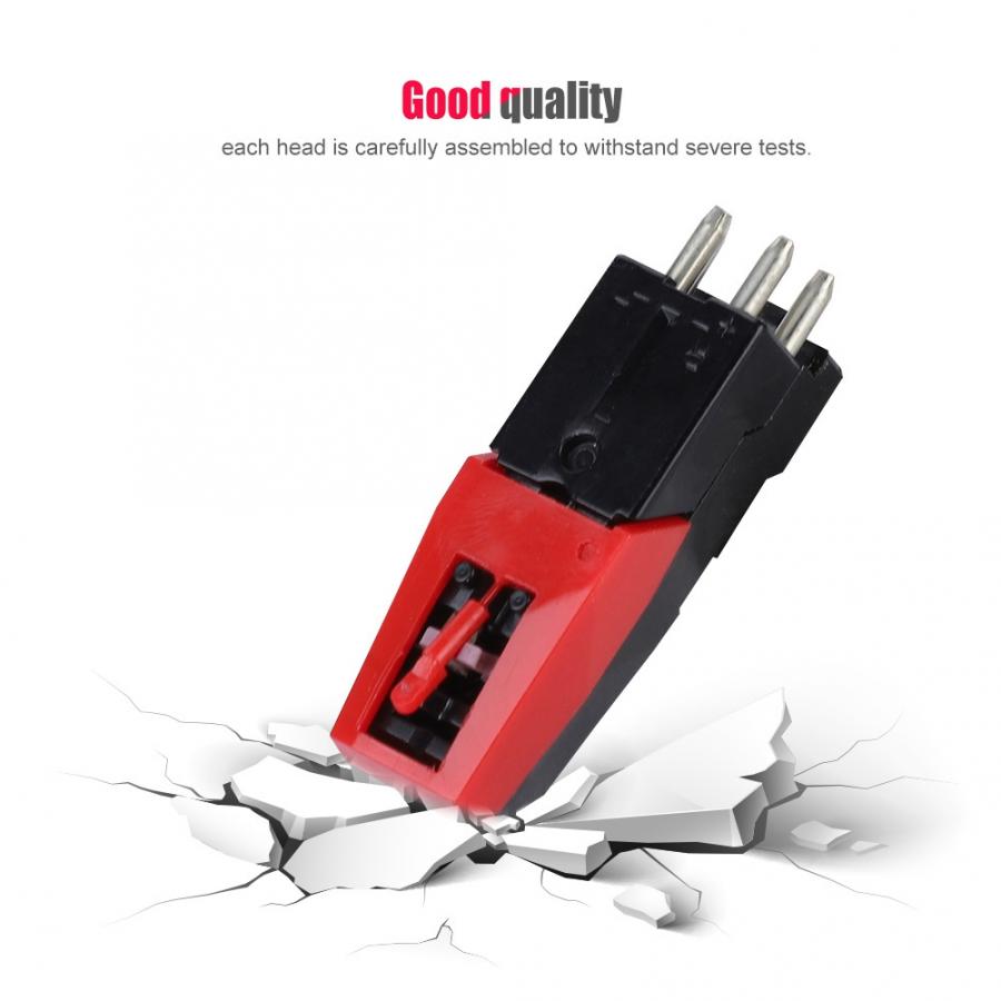 Dj erstatning platespiller piezoelektrisk keramisk beskytter pekepenn til lp vinyl nål tilbehør lp platespiller tocadiscos de