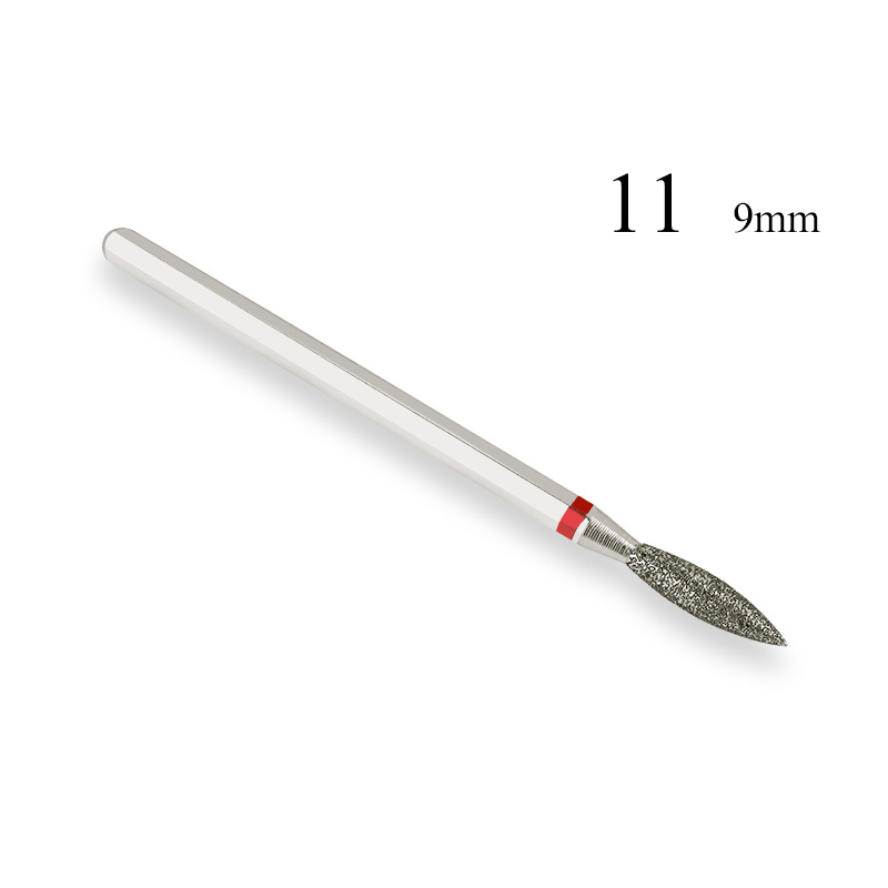 KALIBUR clou pointe céramique forets électrique cuticule propre rotatif diamant clou foret pour pédicure meulage tête ponceuse outil: 22