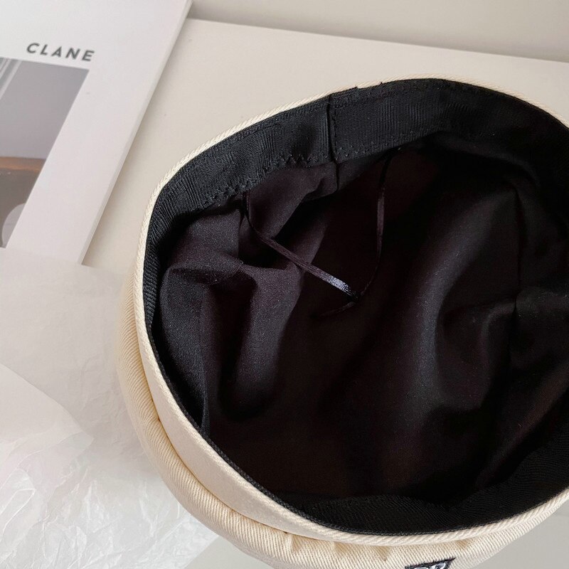 Béret pour enfants de 2 à 6 ans, chapeau de bébé avec lettres brodées, coréenne de printemps, couleur bonbon, accessoires pour enfants,