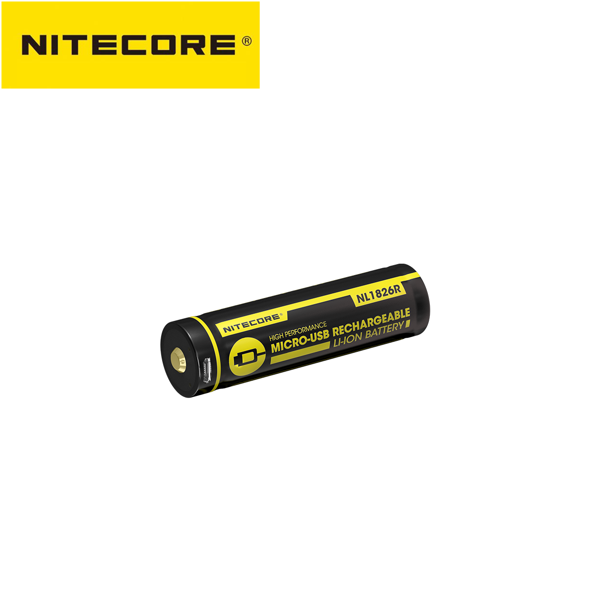 Nitecore NL1835R NL1834R NL1826R 3.6V 18650 battery High Performance Micro-USB Rechargeable Li-ion Battery