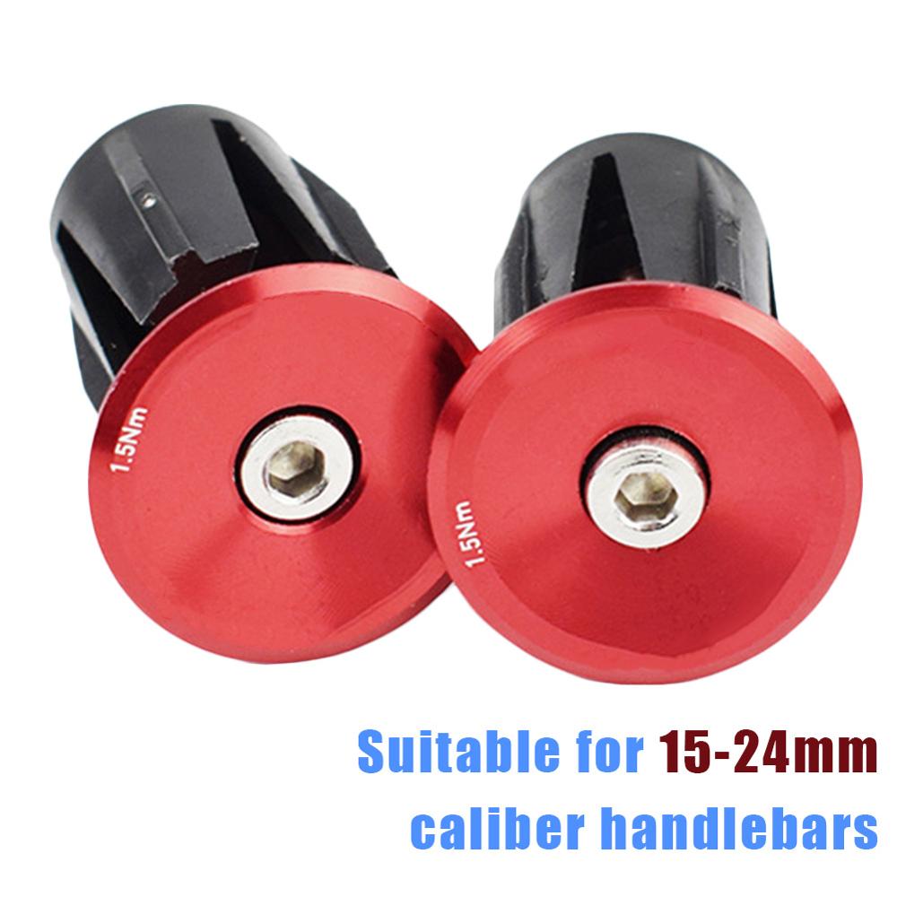 1 Paar Fiets Grips Handle Bar Ends Cap Bmx Mtb Stu... Grandado