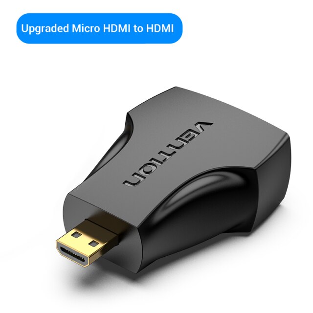 Drag Micro Hdmi Adapter 1080P Micro Mini Hdmi Man-vrouw Connector Voor Projector Camera Tv Mini Hdmi-compatibel Converter: Upgraded Micro HDMI