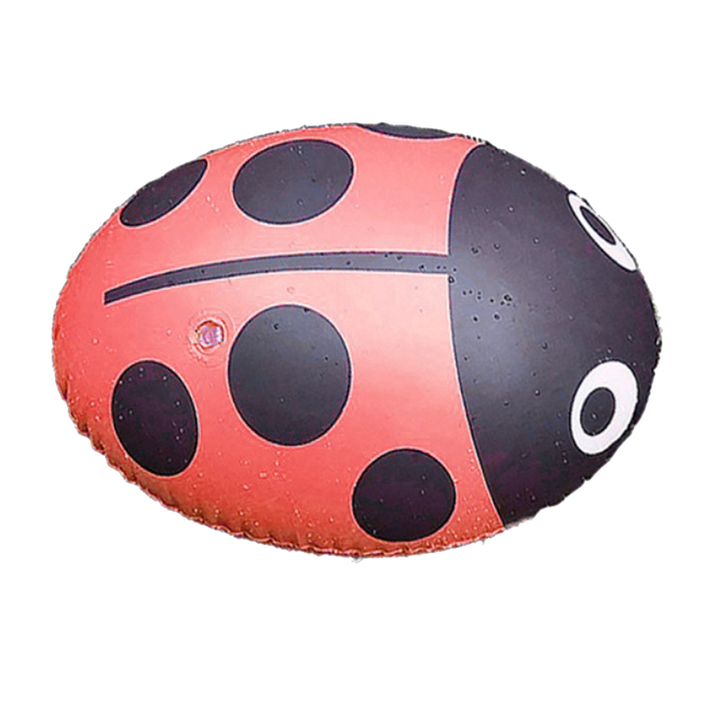 Bolsa de aire inflable para natación, boya flotante, bolsa de gas, Bola de flotación de mariquita