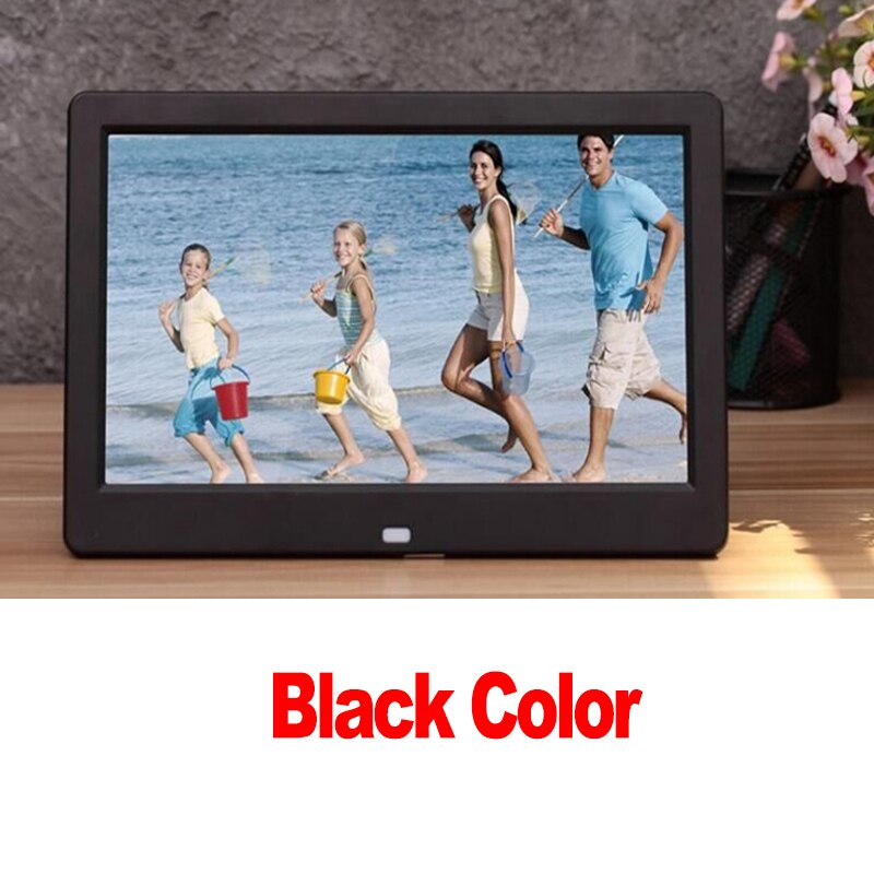 10.1 "HD fotografia cyfrowa obraz w ramie Mult-odtwarzacz multimedialny MP3 MP4 budzik na prezent