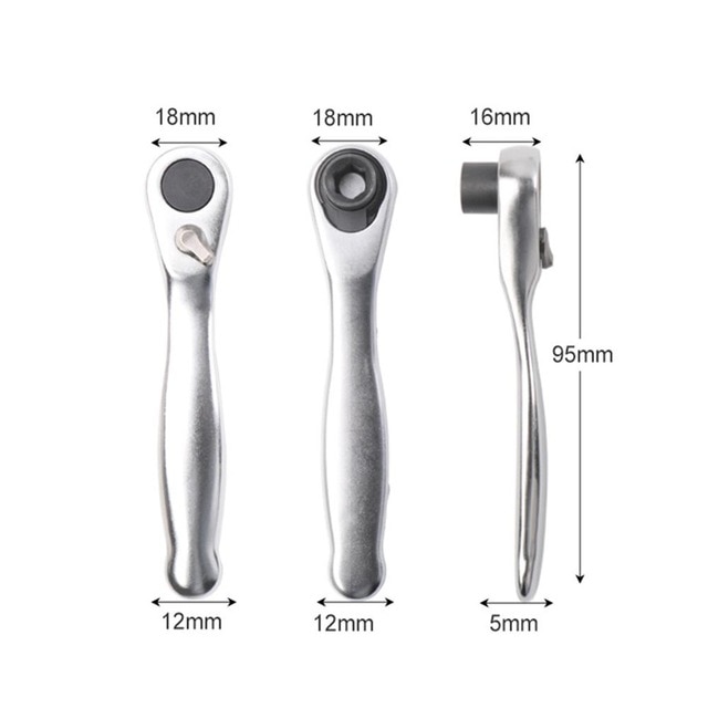 4mm Screwdriver Handle Ratchet Screwdriver Handle Screwdriver Hex Bayonet Bit Hand Tools Hexagon Shank Set Drill Bit Adapter: A 1pcs 6.35 mm