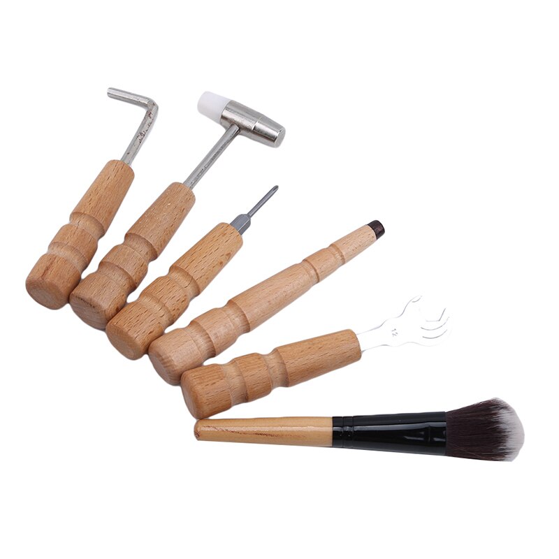 Instrument Maintenance guitar Repair tools Cleaning Tech Tool Kit for Guitar Bass Parts Guitar Repairing Tool Kit Accessories