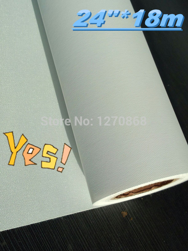 280gsm 100% polyester inkjet canvas rolls foto 24 "* 18 m