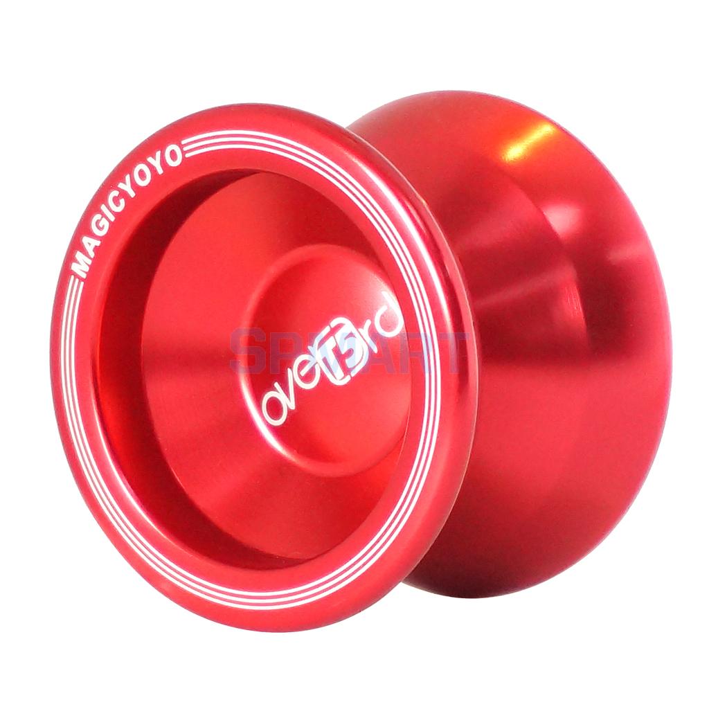 Ioiô profissional n8/t5/t6, liga de alumínio, brinquedo de truque, para jogar com esferas: T5 Red