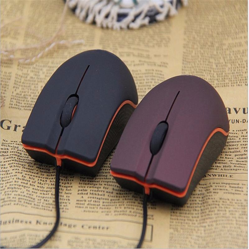 Mini Computer Mouse For PC Laptop Engineering Plastic Optical USB Computer Wired Mouse Silent Mice SUPPORT