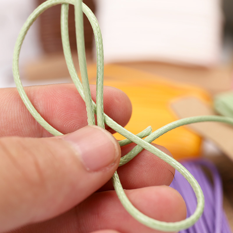 10Meter 1.5Mm Diameter Gewaxt Koord Kralen Draad Voor Diy Macrame Ketting Armband Sieraden Maken String