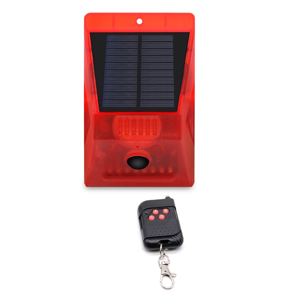 Solar sensor alarm, outdoor anti-theft alarm, breeding orchard farm, infrared remote control alarm light
