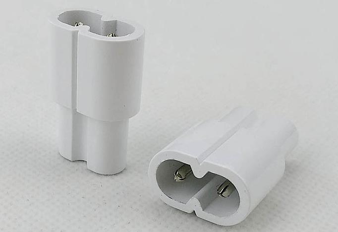 T5 T8 Light Tube Connector 2pin female to male 30mm