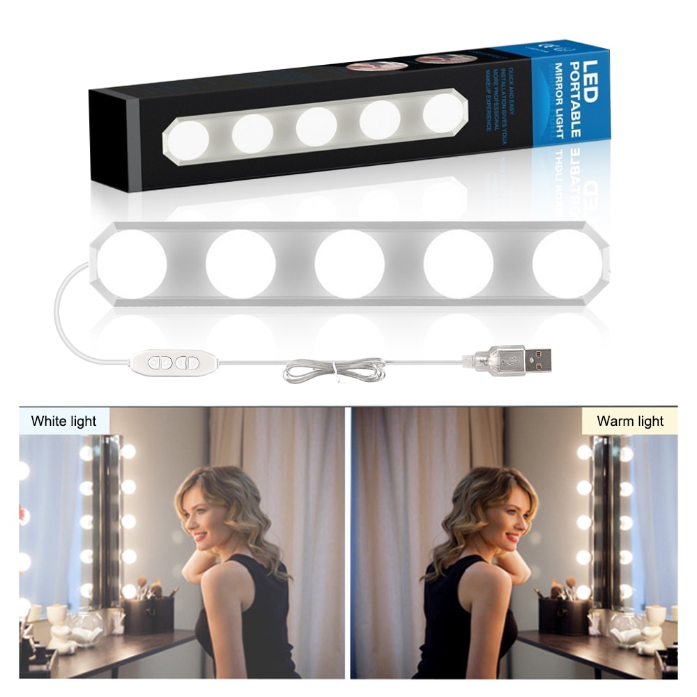 Make Up Spiegel Lamp Kaptafel Spiegel Vanity Led L Grandado