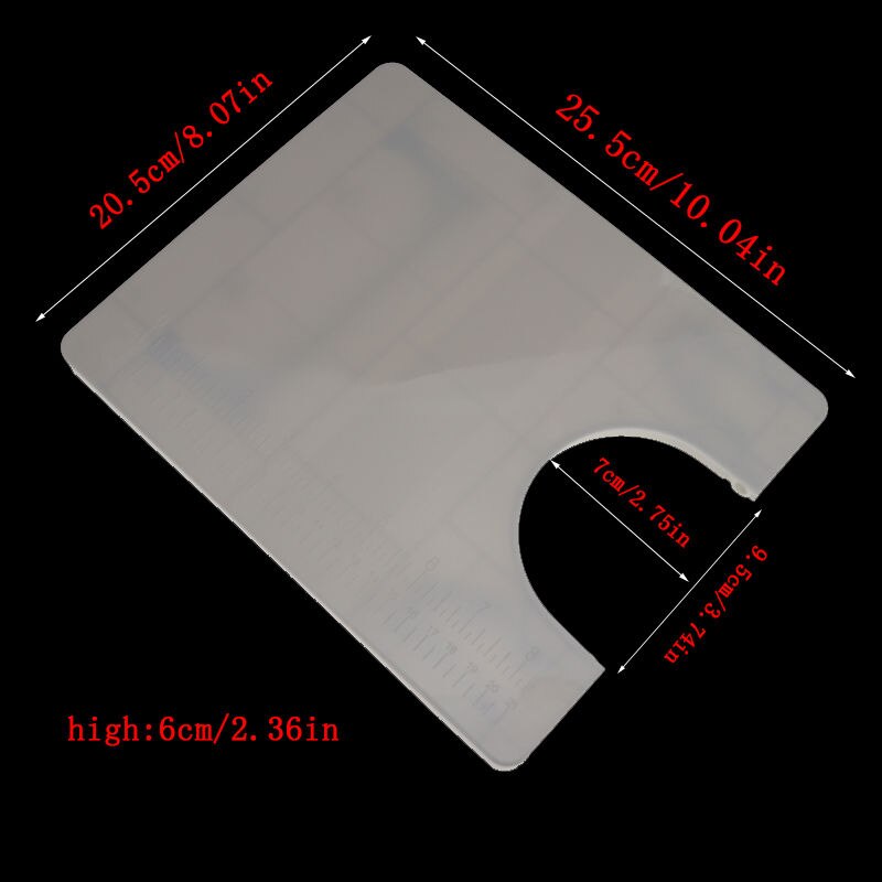 Symaskin plast förlängningsbord expansionsbräda hushållssymaskin expansionsbräda pyssel tillbehör: 202