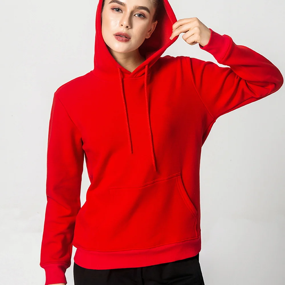 Sudaderas con capucha para parejas, jerséis, versión coreana, sudaderas informales, Tops informales de manga larga, ropa de mujer salvaje, sudadera de nueve colores