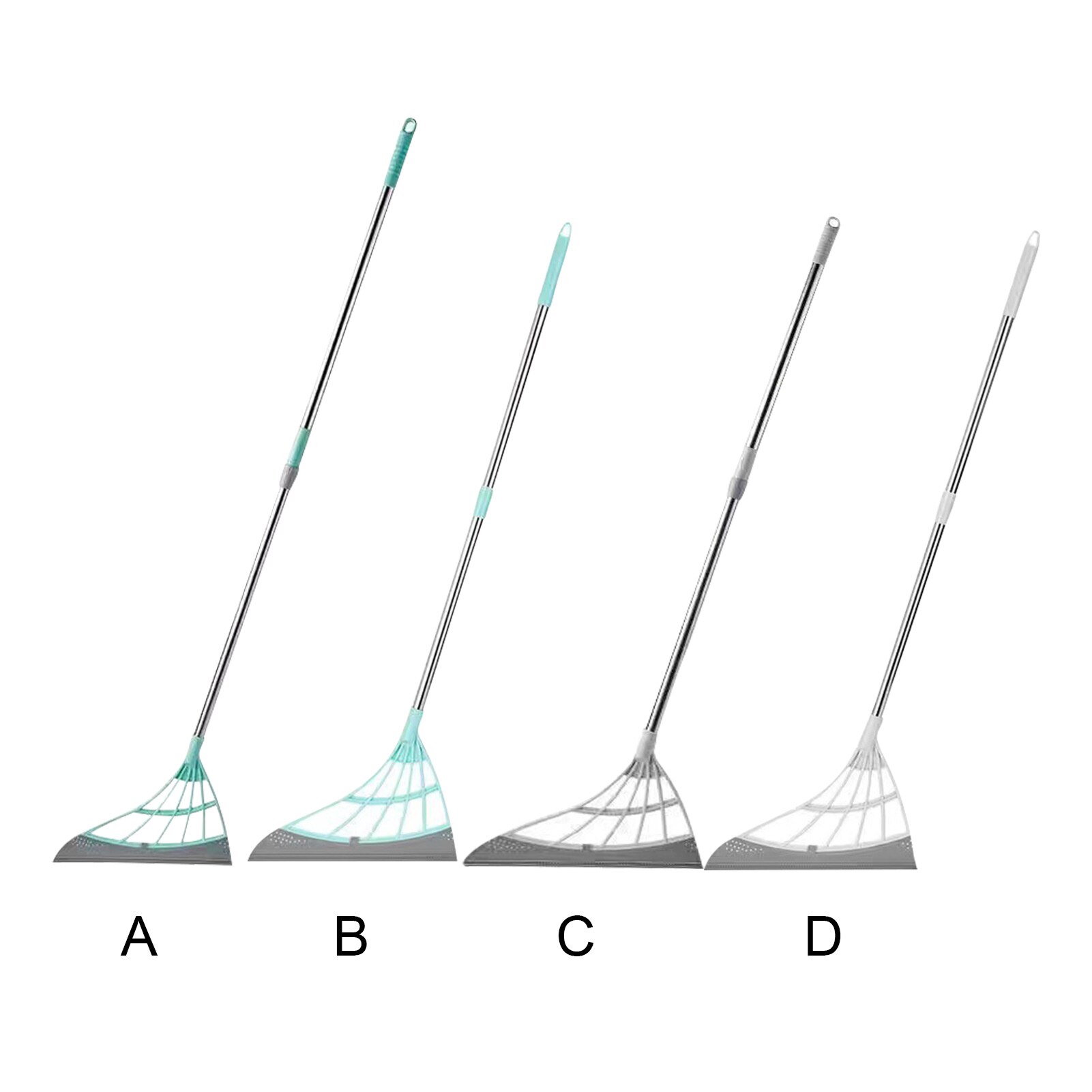 Multifunctional Window Broom Floor Squeegee Long Handle Home Pet Hair Water Cleaning Tool Dust Wiper Sweeper Hand Push