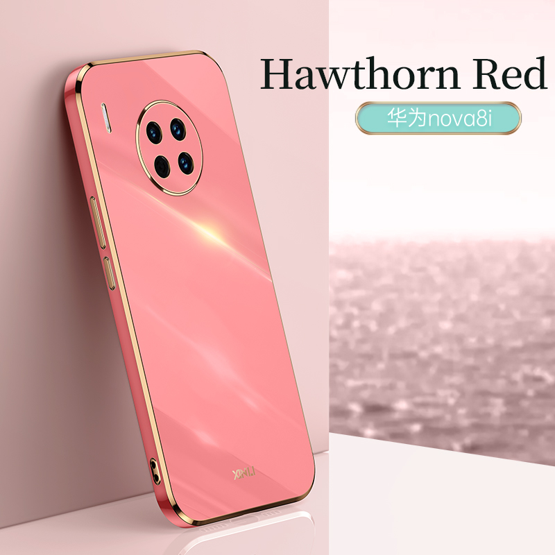 Voor Huawei Honor X20 Case Cover Zacht Tpu Case Voor Huawei Honor X20 Anti-Val Anti-vingerafdruk Camera Bescherming: Rood