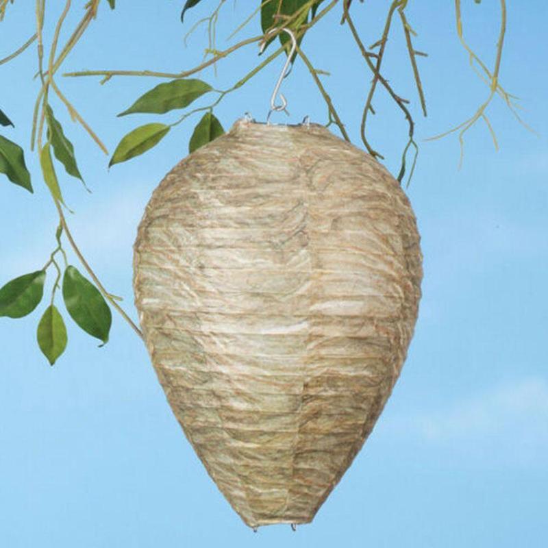 Drive De Bijenkorf Lantaarn 22*28 Cm Lood Weg Lantaarns Wesp Nest Simuleren Geel Honingraat Drive Bee Lantaarn Outdoor praktische