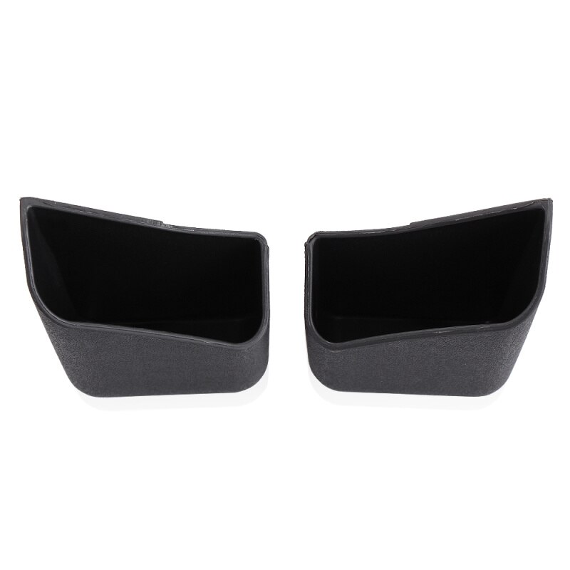 Self-Adhesive Pillar Pocket Card Phone Storage Holder 2 colors for Car: Black