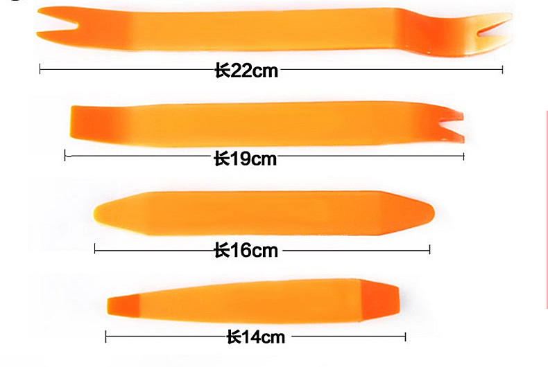 100pcs Mixed Clip Removal Tool For Peugeot 407 207 208 508 406 301 106 307 308 206 806 605 Citroen C3 Saxo Xsara C4l C5 C3