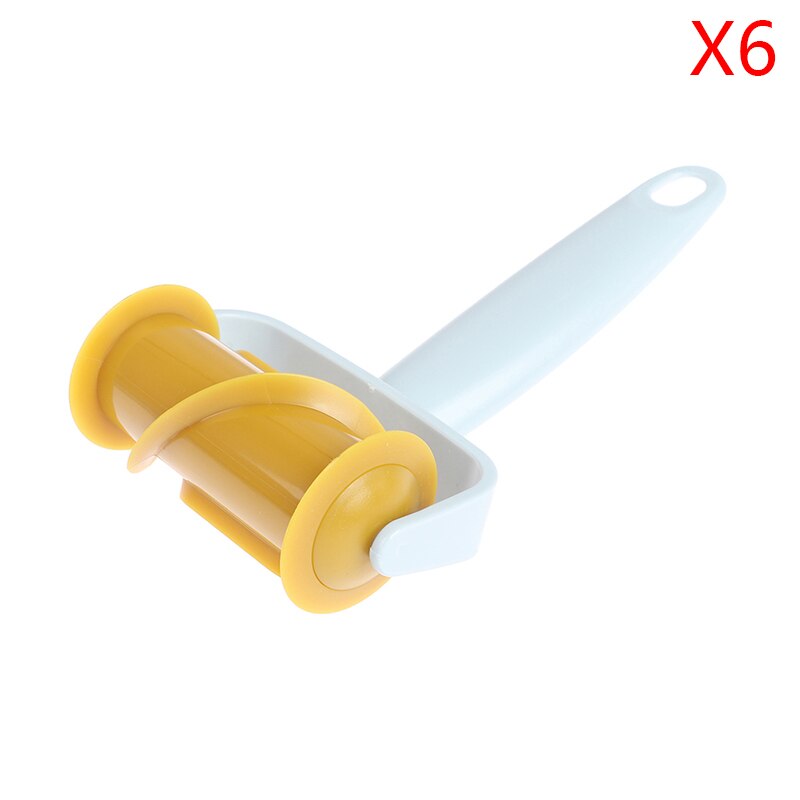 Pastry Cutters Roller Twist Wave Rolling Baking Tools Croissants Rolling Cutter Fondant Ribbon Embosser Pie Cookie Spatulas Mold: 6