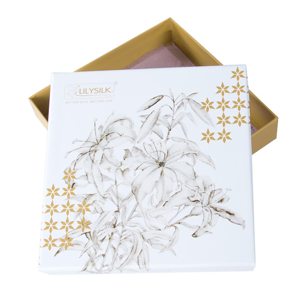 LilySilk-gorro de dormir de seda Natural, 19 momme, gorro de noche para dormir, talla única,