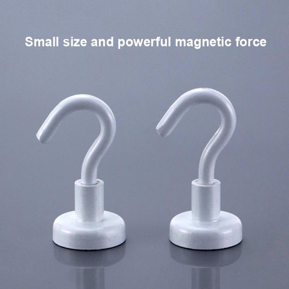 1pcs Strong Magnetic Powerful Hooks Heavy Duty Magnet Holder Wall Hanging Hanger Magnetic Base Home Hardware Magnetics Holder