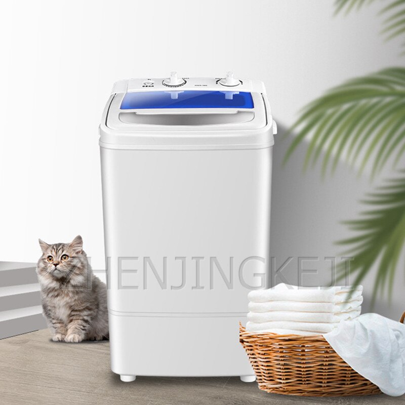 Washing Machine 7 KG Single Barrel Single Cylinder Semiautomatic 220V Washer Clothes Washing Equipment Tool Household Appliances