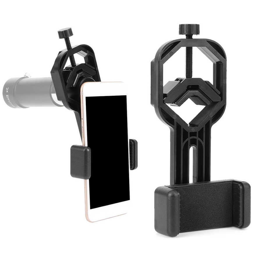 Mobiele Telefoon Adapter Met Spring Clamp Mount Monoculaire Microscoop Accessoires Passen Telescoop Mobiele Telefoon Clip Accessoire Beugel