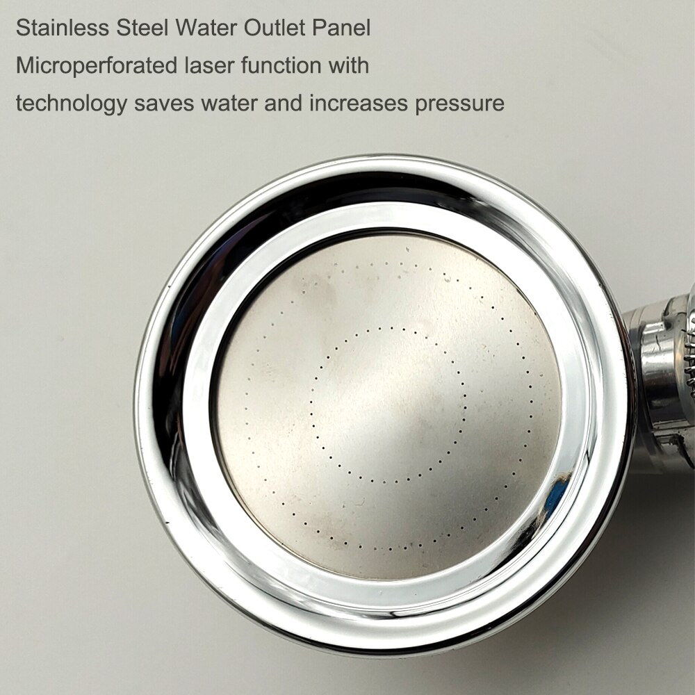 Pommeau de douche avec bouton d&#39;arrêt, économie d&#39;eau, haute pression, buse de pulvérisation, accessoires de salle de bain, nouveauté