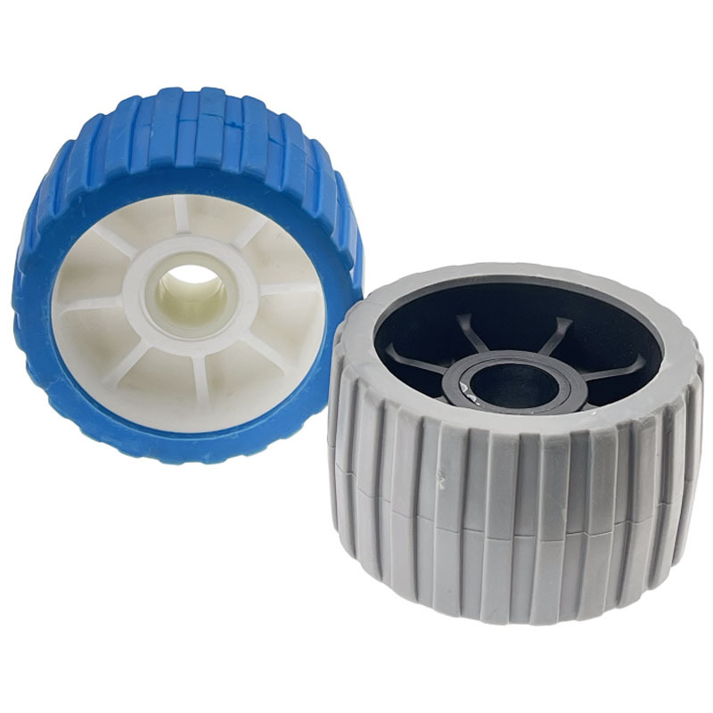 Trailer Roller Wheel Substituição, Wobble para Barco, Motor Marinho, Iate, Borracha, Heavy Duty, Acessórios bote