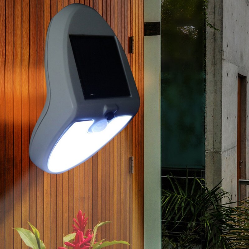 Solar Motion Sensor Deck Lights,Security Solar Stair Lights Fence Lights for Wall Mount Garden Path Solar Yard Lights