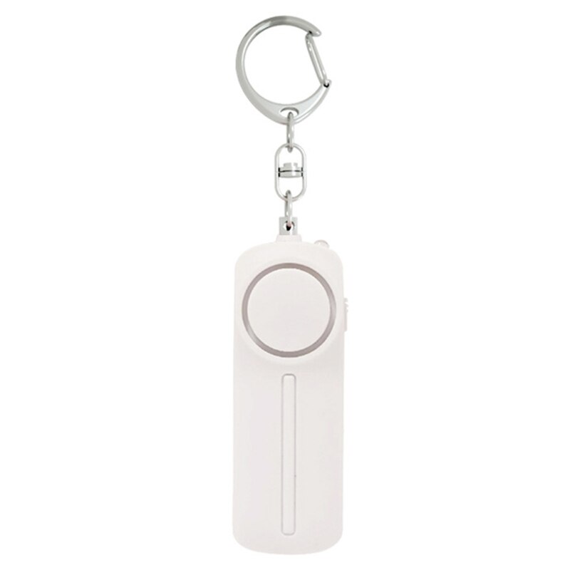 LLavero de alarma Personal 634A para mujer, 1 paquete reutilizable, aprobado por la policía, alarmas de seguridad altas de 130DB, con luz LED