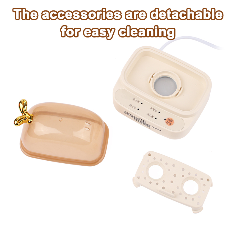 Aquecedor elétrico multifuncional para ovos, desligamento automático, mini caldeira de ovos, vaporizador de alimentos, poacher, café da manhã, máquina de cozinhar