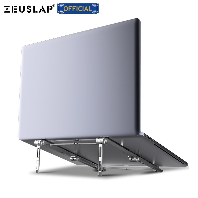 Zeuscloth supporto per Monitor portatile pieghevole Tablet da scrivania Base per Notebook supporto per Laptop supporto per MacBook Air Pro Mac PC Computer